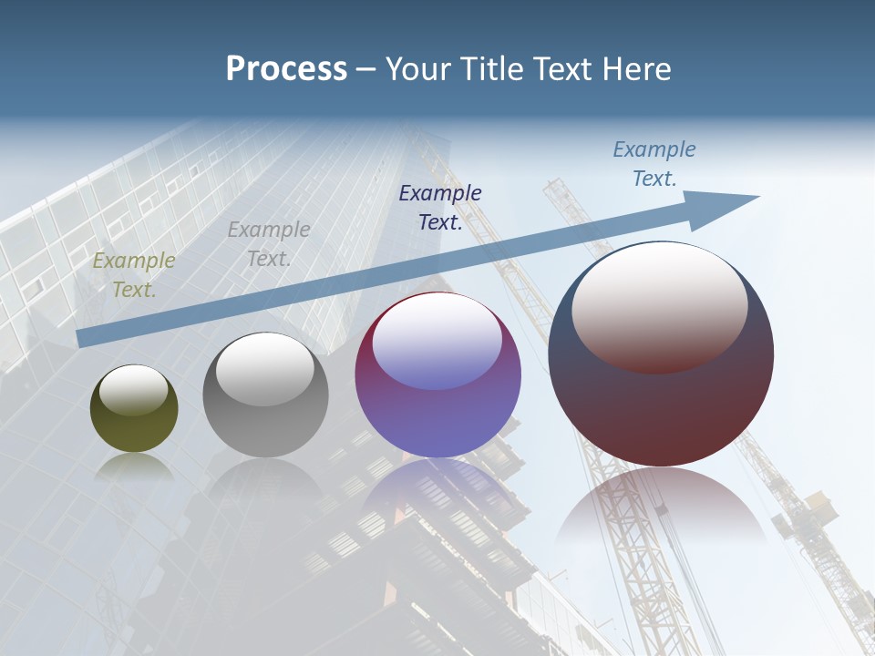 Erect Lift Work PowerPoint Template