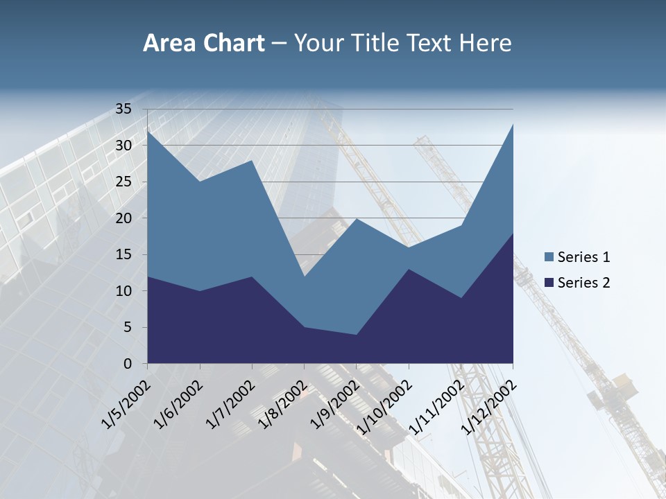 Erect Lift Work PowerPoint Template