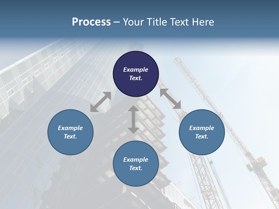 Erect Lift Work PowerPoint Template