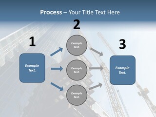 Erect Lift Work PowerPoint Template