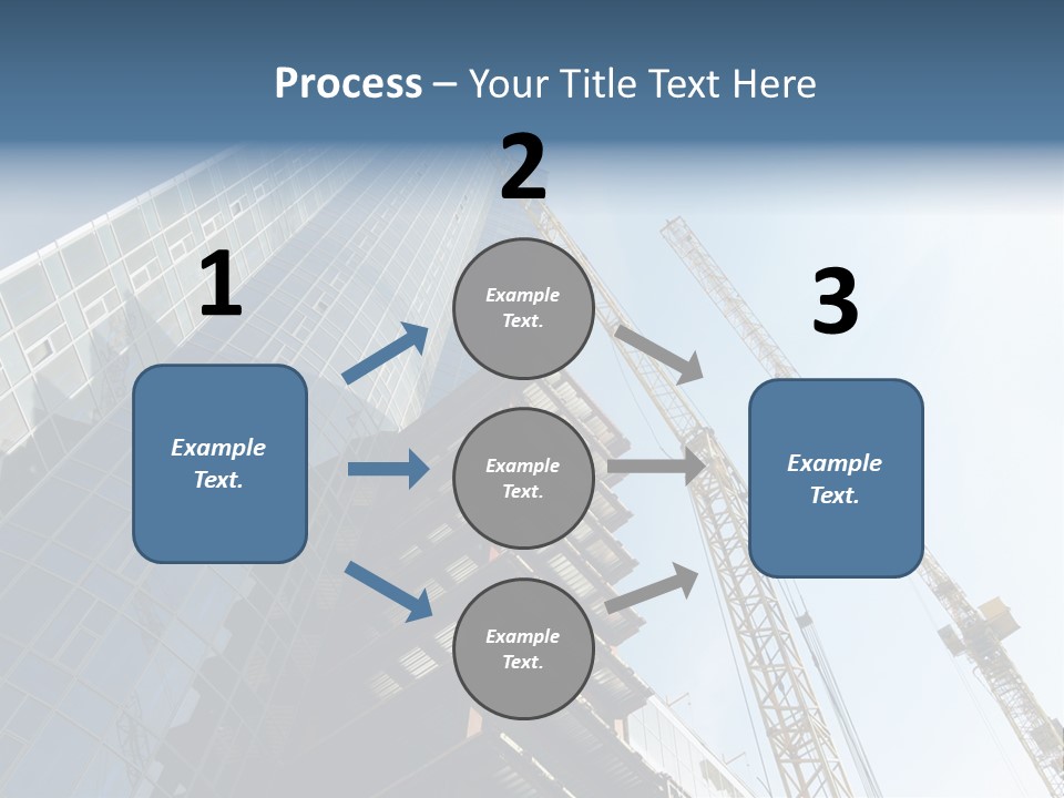 Erect Lift Work PowerPoint Template