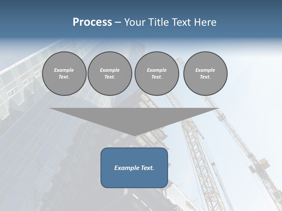 Erect Lift Work PowerPoint Template