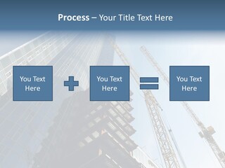 Erect Lift Work PowerPoint Template