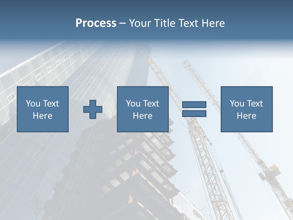 Erect Lift Work PowerPoint Template