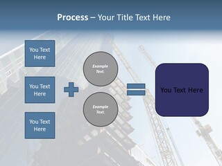 Erect Lift Work PowerPoint Template