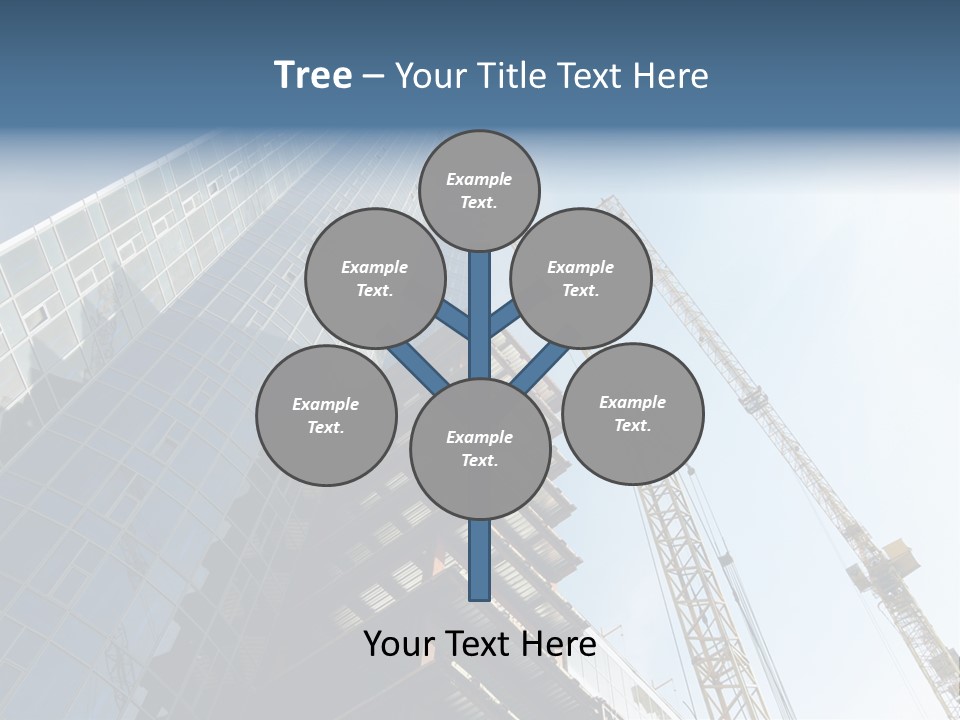 Erect Lift Work PowerPoint Template