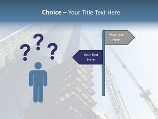 Erect Lift Work PowerPoint Template