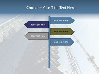 Erect Lift Work PowerPoint Template
