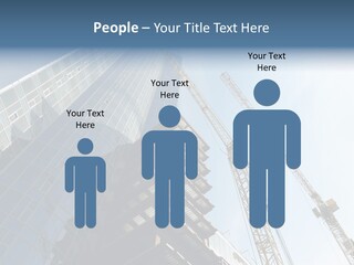 Erect Lift Work PowerPoint Template