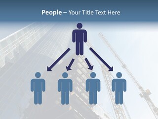 Erect Lift Work PowerPoint Template