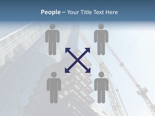 Erect Lift Work PowerPoint Template