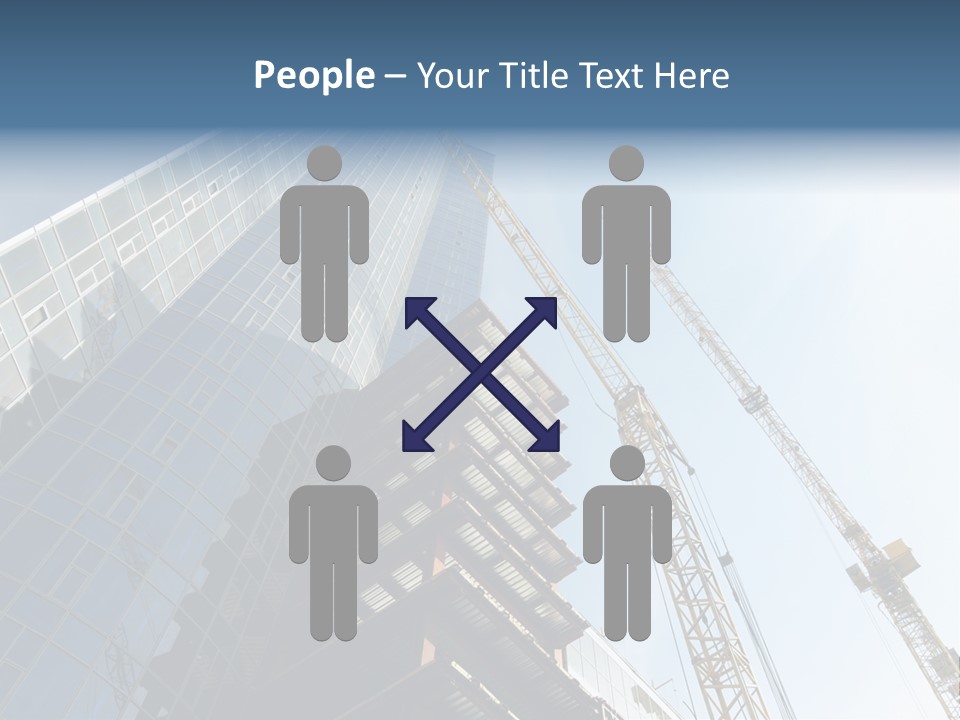 Erect Lift Work PowerPoint Template