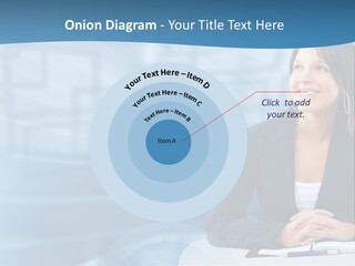 People Sexy Businesswoman PowerPoint Template