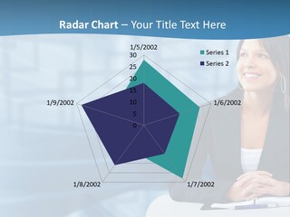 People Sexy Businesswoman PowerPoint Template