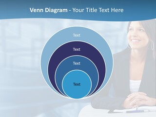 People Sexy Businesswoman PowerPoint Template
