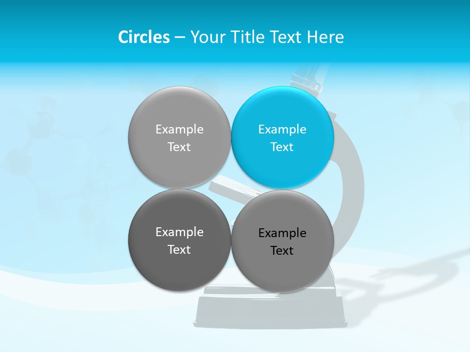 Scope Object Black PowerPoint Template