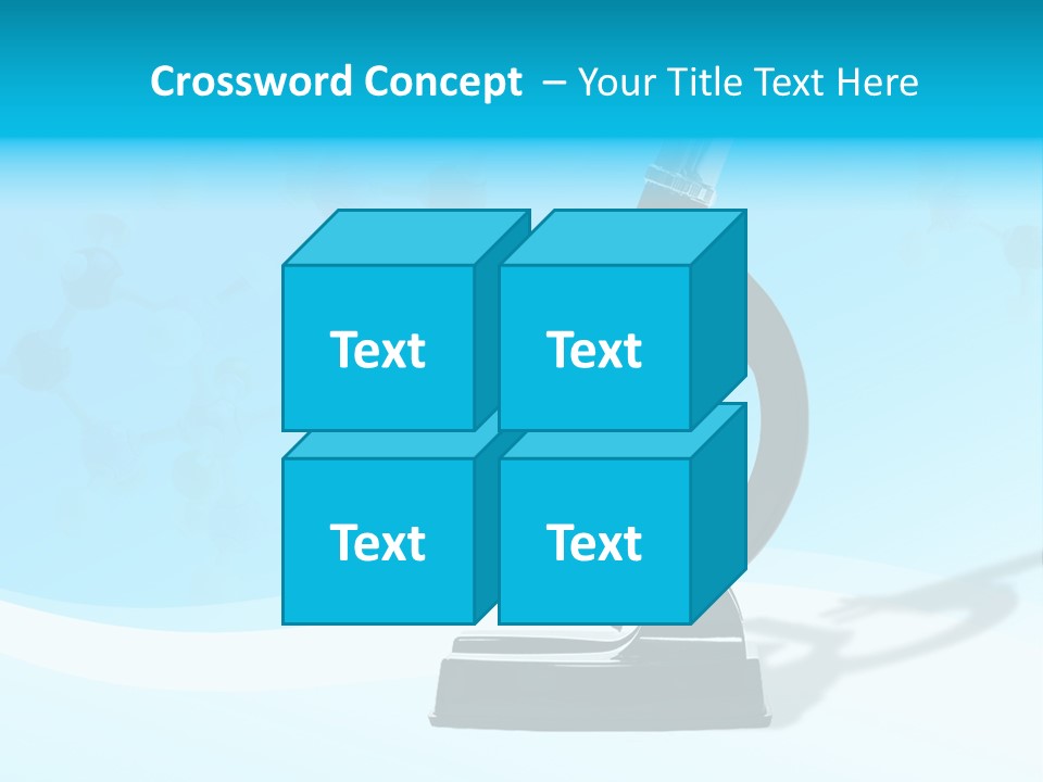 Scope Object Black PowerPoint Template