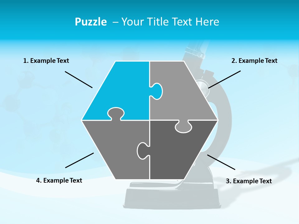 Scope Object Black PowerPoint Template