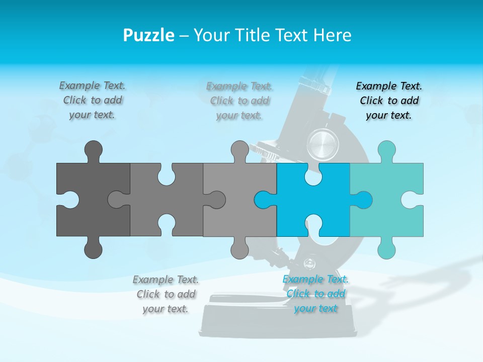 Scope Object Black PowerPoint Template