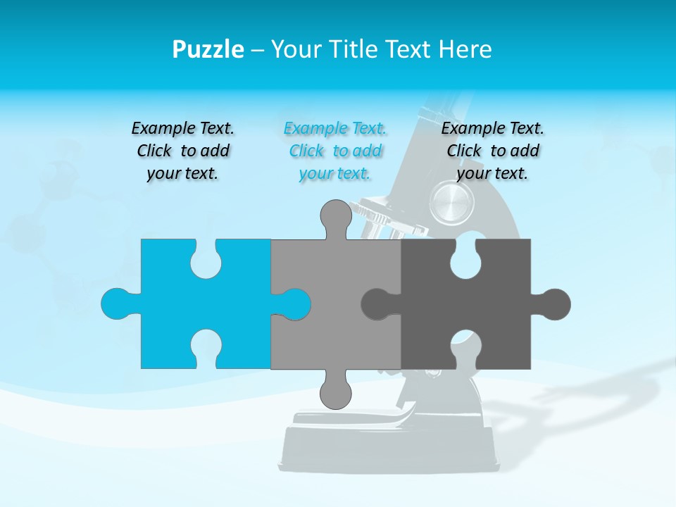 Scope Object Black PowerPoint Template