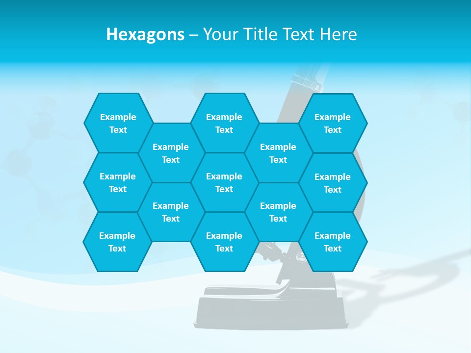 Scope Object Black PowerPoint Template