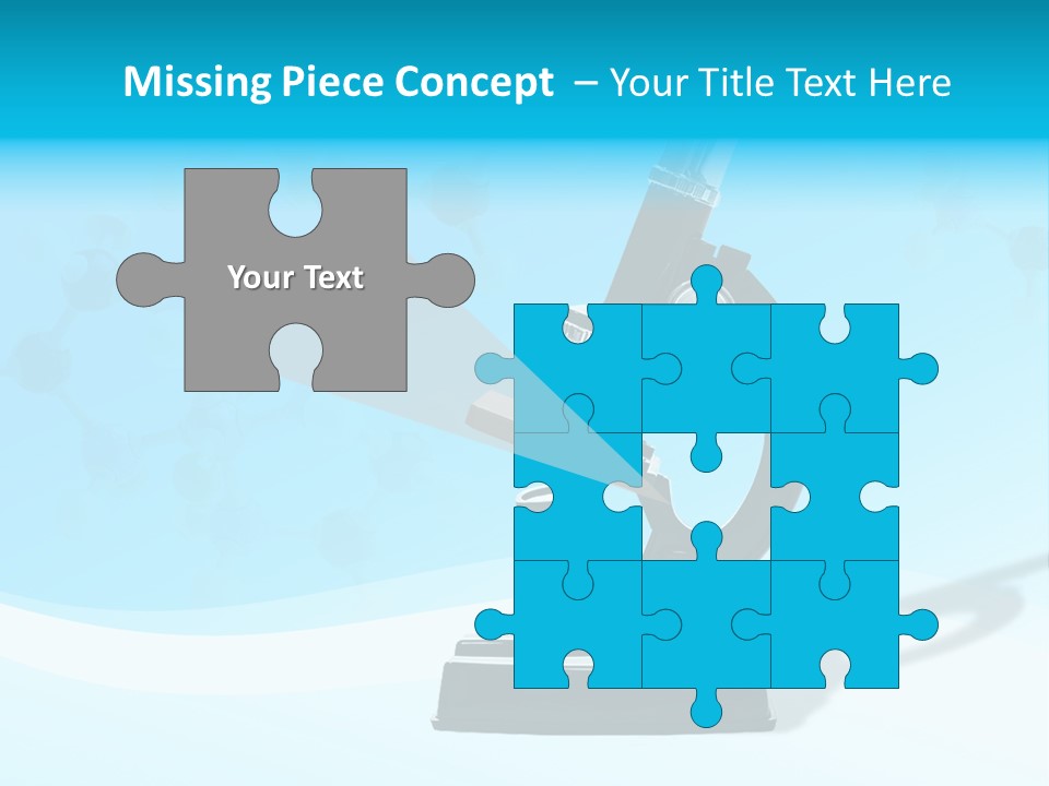 Scope Object Black PowerPoint Template