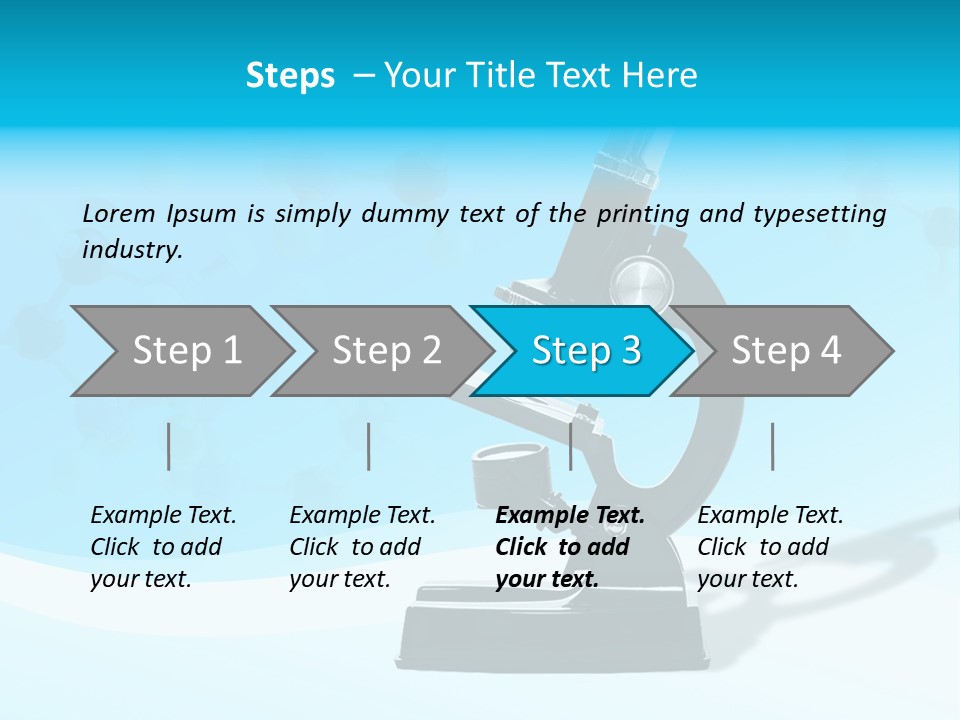Scope Object Black PowerPoint Template