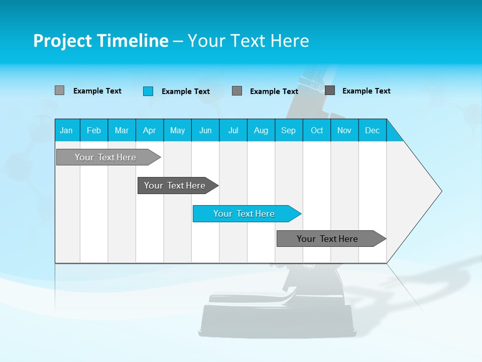 Scope Object Black PowerPoint Template