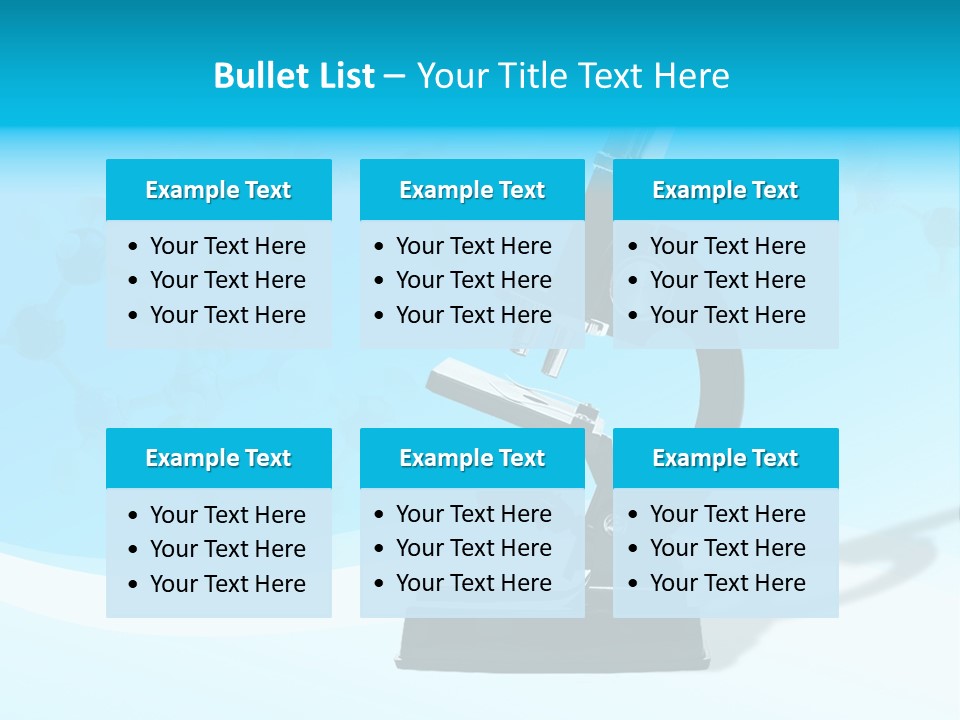 Scope Object Black PowerPoint Template
