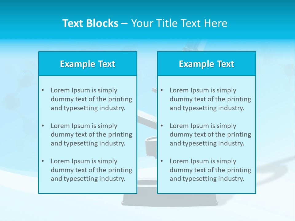 Scope Object Black PowerPoint Template