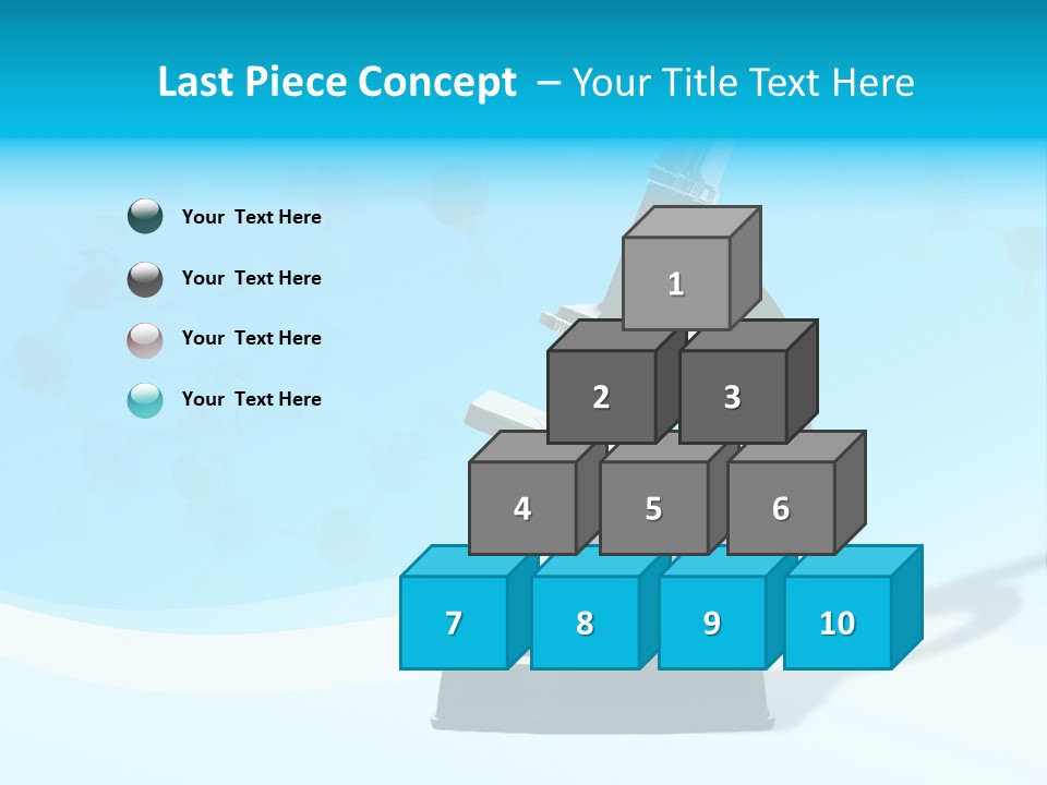 Scope Object Black PowerPoint Template