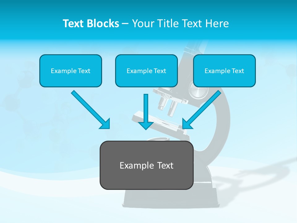 Scope Object Black PowerPoint Template