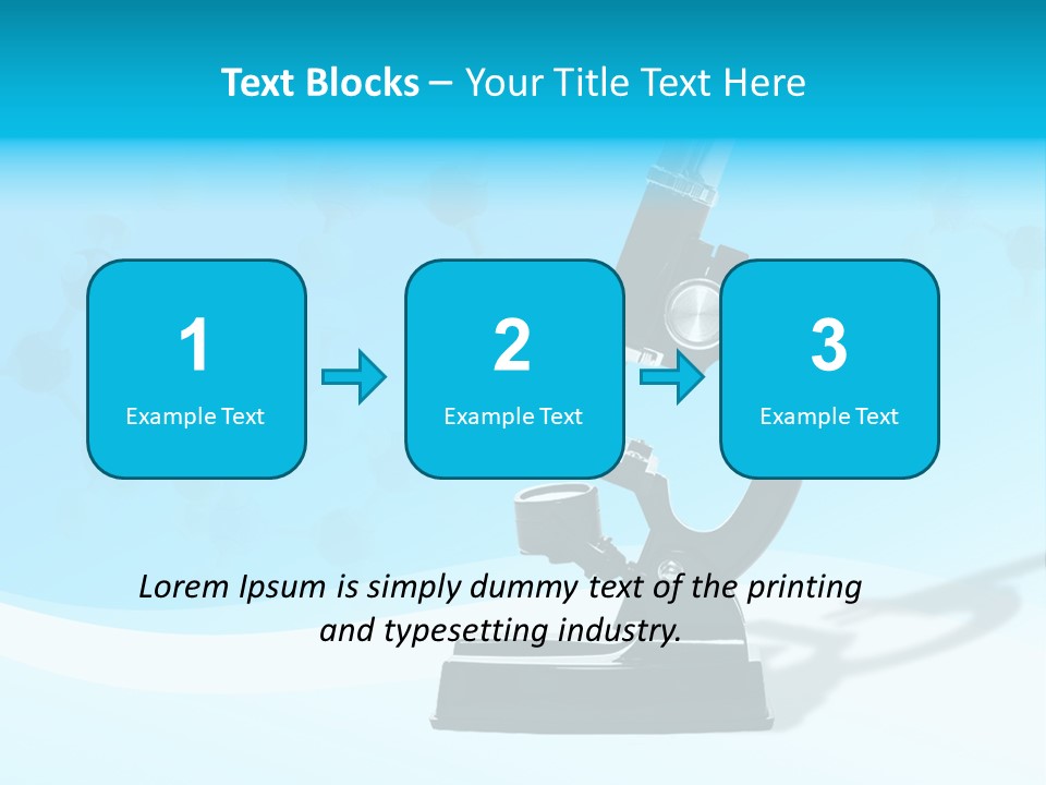 Scope Object Black PowerPoint Template