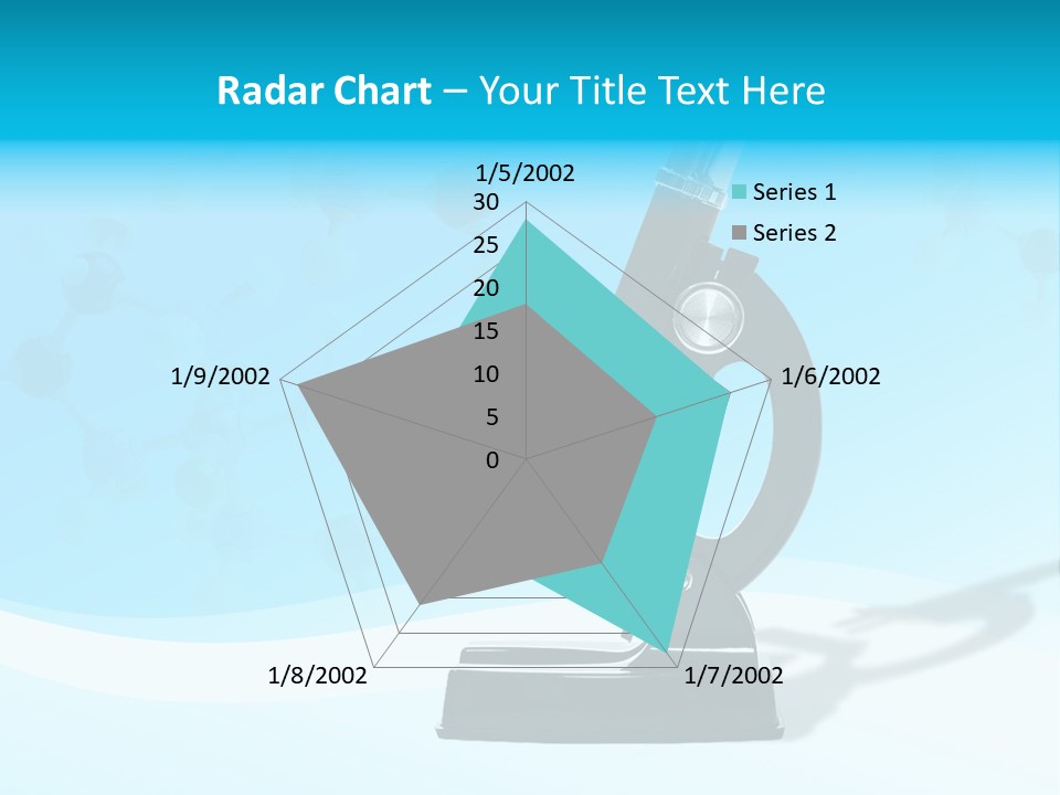 Scope Object Black PowerPoint Template