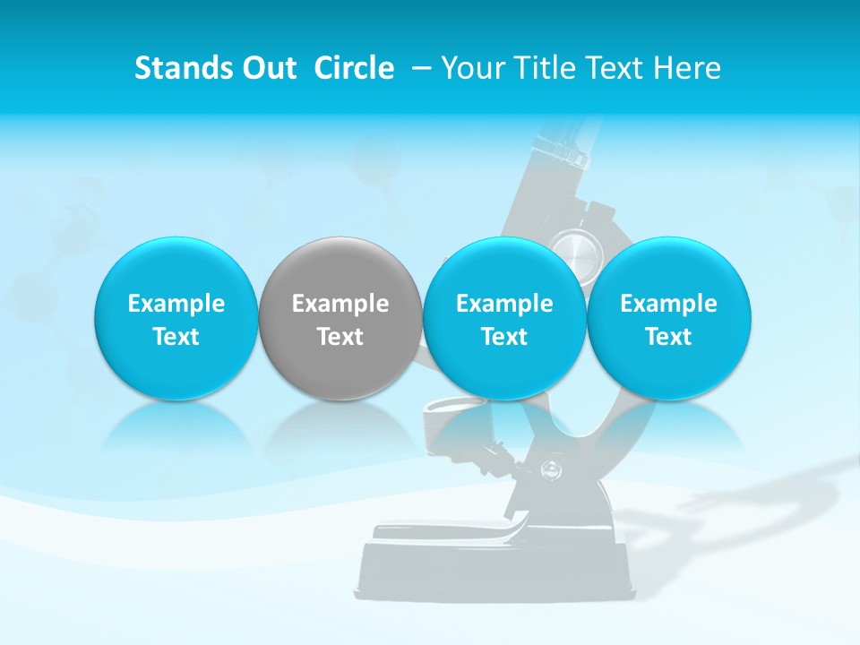 Scope Object Black PowerPoint Template