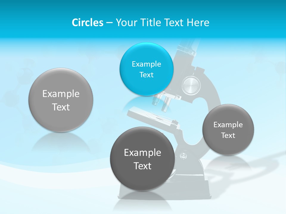 Scope Object Black PowerPoint Template