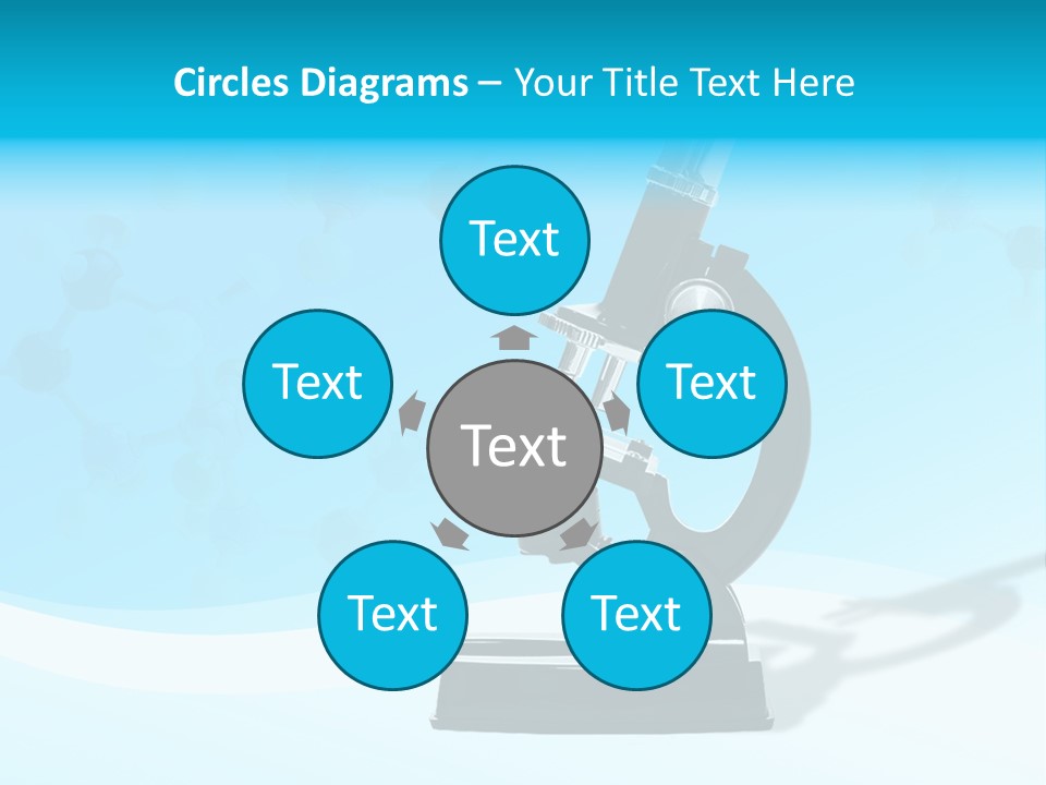 Scope Object Black PowerPoint Template