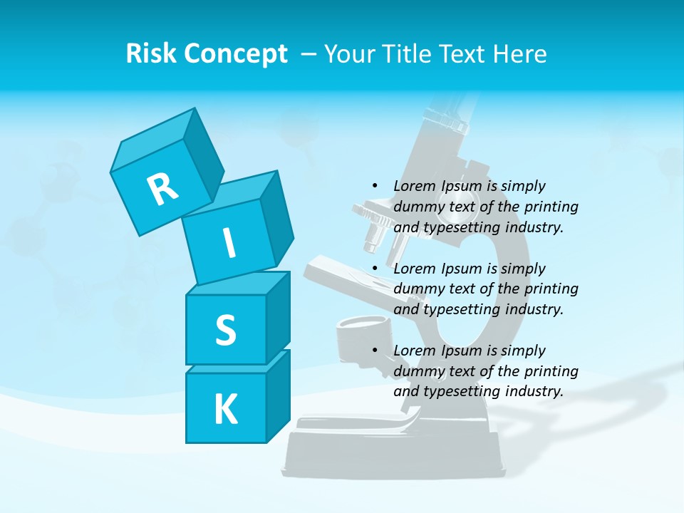 Scope Object Black PowerPoint Template