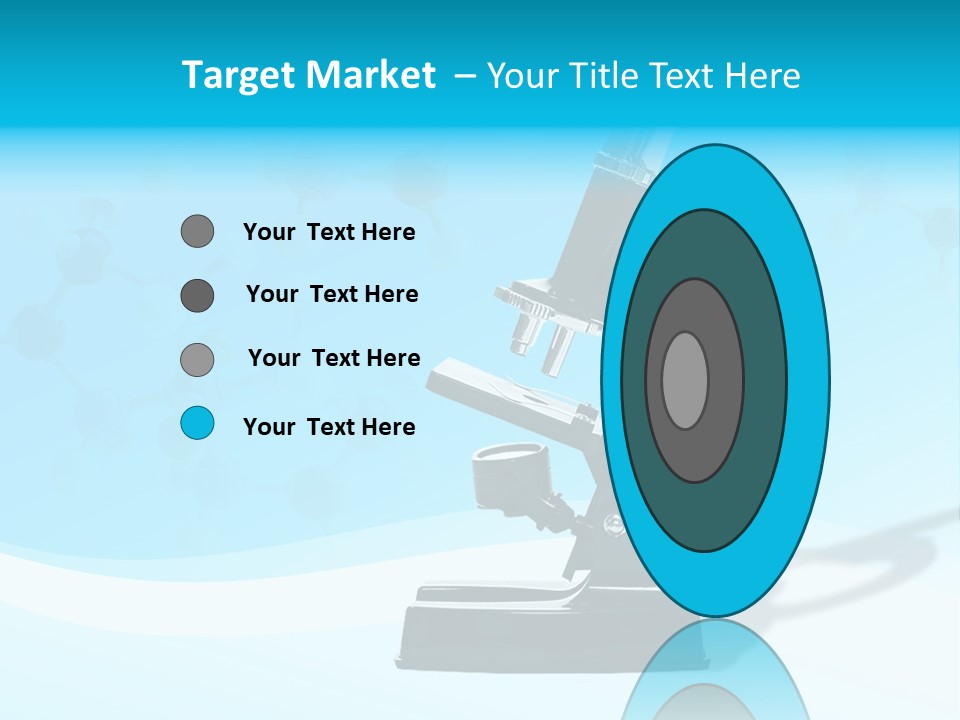 Scope Object Black PowerPoint Template