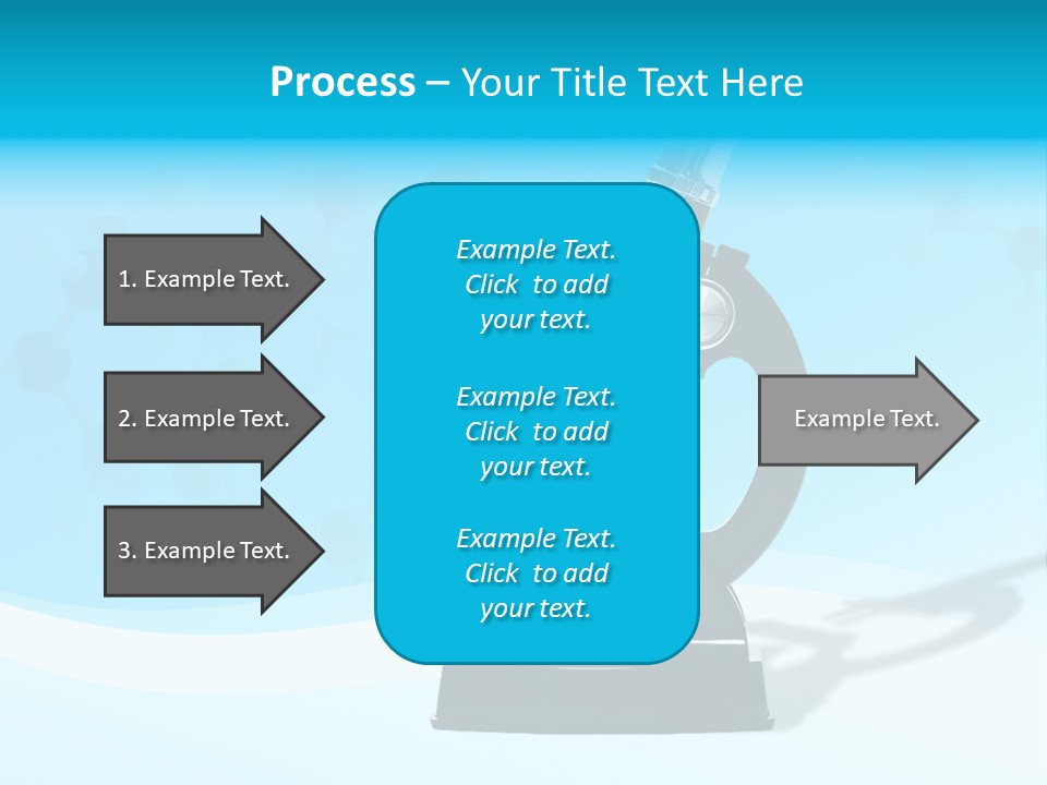 Scope Object Black PowerPoint Template
