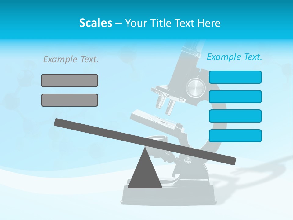 Scope Object Black PowerPoint Template
