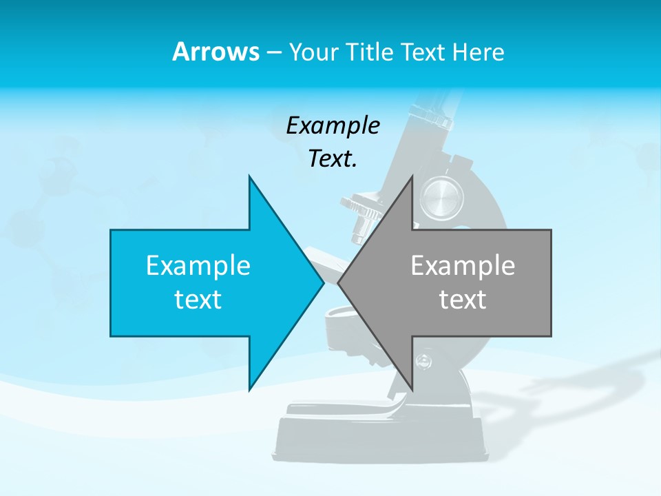Scope Object Black PowerPoint Template
