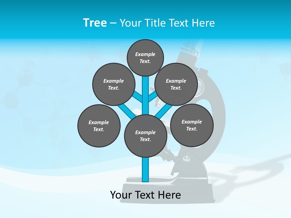 Scope Object Black PowerPoint Template