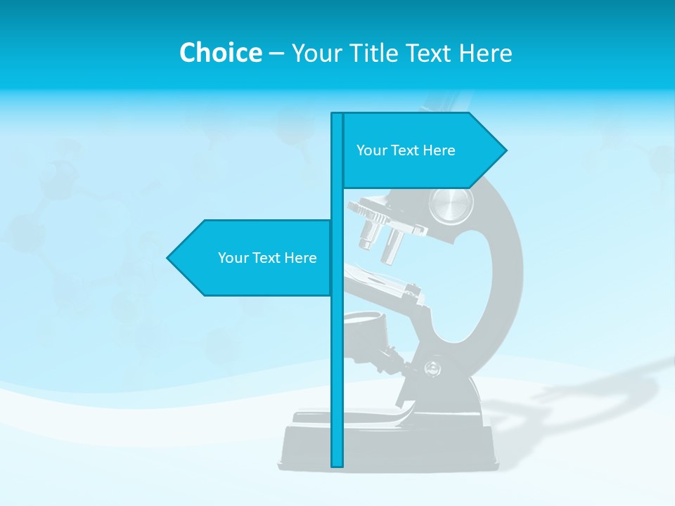 Scope Object Black PowerPoint Template