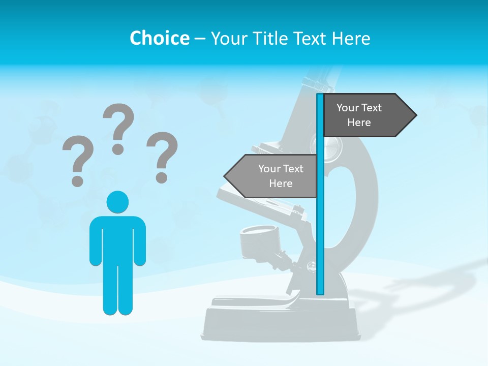 Scope Object Black PowerPoint Template
