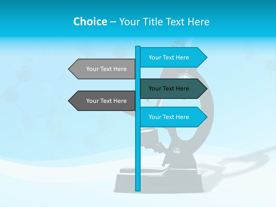 Scope Object Black PowerPoint Template