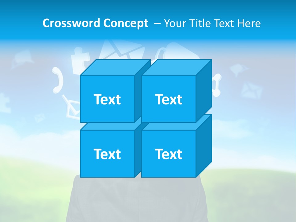 Landscape Time Decision PowerPoint Template