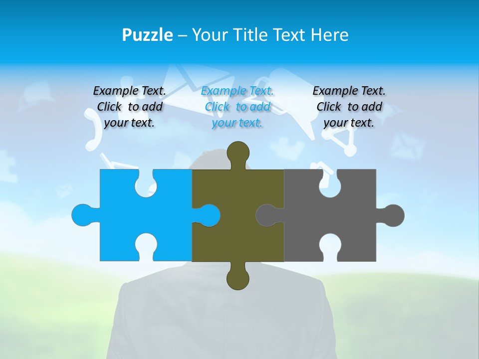 Landscape Time Decision PowerPoint Template