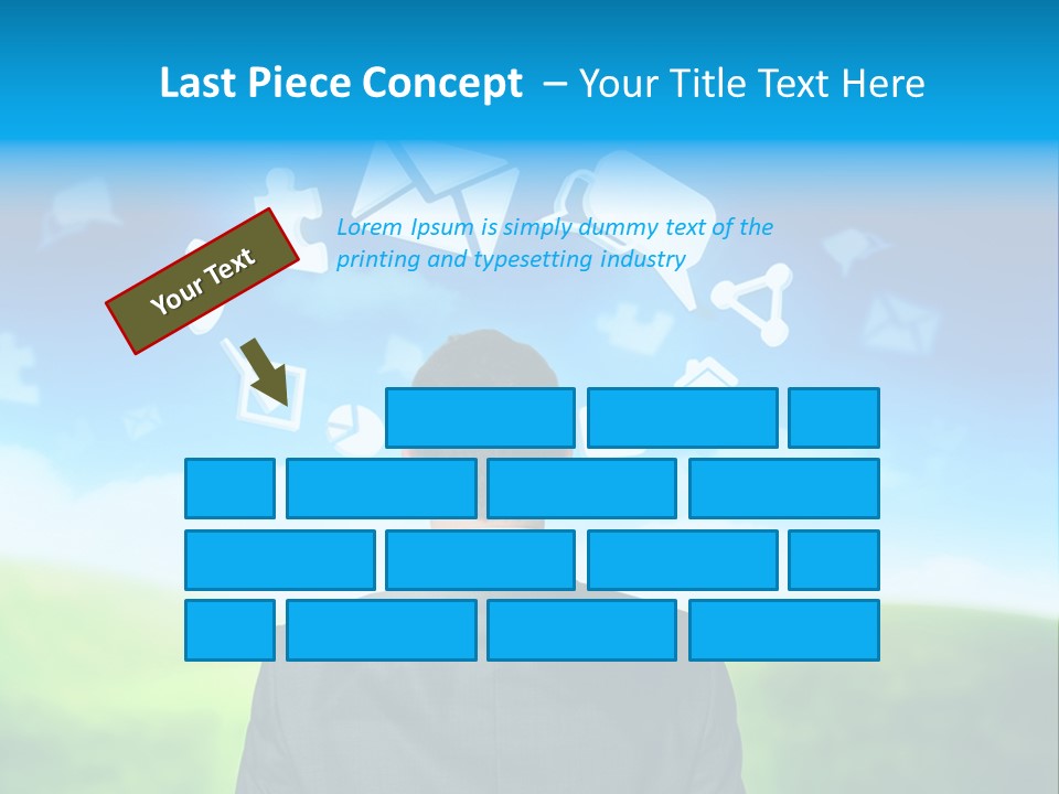 Landscape Time Decision PowerPoint Template