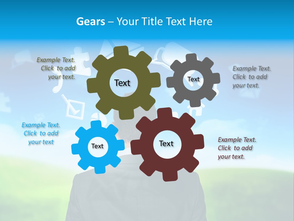 Landscape Time Decision PowerPoint Template